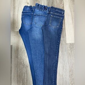 Place and So Skinny Jeans Trio in Light, Medium and Dark Blue girls (10-12)